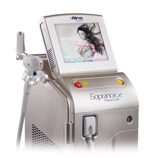 Plataforma Soprano Ice — depilação a laser
